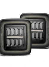 NOVA-Series Taillights (Alpha-Black) Jeep Wrangler 2018-2024 AlphaRex USA                                     - 602010 - Image 9