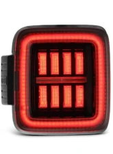 NOVA-Series Taillights (Alpha-Black) Jeep Wrangler 2018-2024 AlphaRex USA                                     - 602010 - Image 3