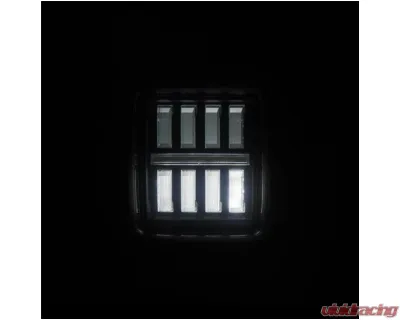 NOVA-Series Taillights (Alpha-Black) Jeep Wrangler 2018-2024 AlphaRex USA - 602010