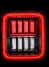 NOVA-Series Taillights (Clear) Jeep Wrangler 2018-2024 AlphaRex USA                                     - 602030 - Image 5