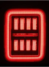 NOVA-Series Taillights (Alpha-Black) Jeep Gladiator 2020-2024 AlphaRex USA                                     - 602050 - Image 3