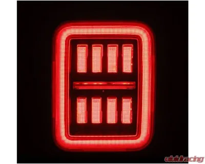 NOVA-Series Taillights (Alpha-Black) Jeep Gladiator 2020-2024 AlphaRex USA - 602050