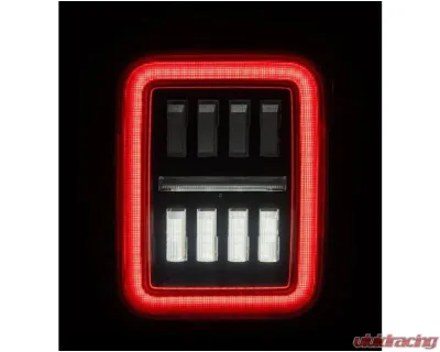 NOVA-Series Taillights (Alpha-Black) Jeep Gladiator 2020-2024 AlphaRex USA - 602050
