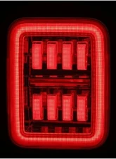 NOVA-Series Taillights (Chrome) Jeep Gladiator 2020-2023 AlphaRex USA                                     - 602060 - Image 3