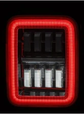 NOVA-Series Taillights (Chrome) Jeep Gladiator 2020-2023 AlphaRex USA                                     - 602060 - Image 5