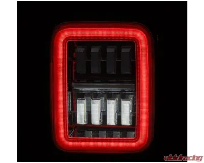 NOVA-Series Taillights (Chrome) Jeep Gladiator 2020-2023 AlphaRex USA - 602060