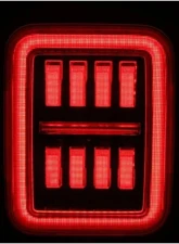 NOVA-Series Taillights (Black Red) Jeep Gladiator 2020-2023 AlphaRex USA                                     - 602070 - Image 3