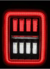 NOVA-Series Taillights (Black Red) Jeep Gladiator 2020-2023 AlphaRex USA                                     - 602070 - Image 5