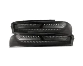 PRO-Series Taillights (Jet Black) Chevrolet Camaro 2016-2018 AlphaRex USA