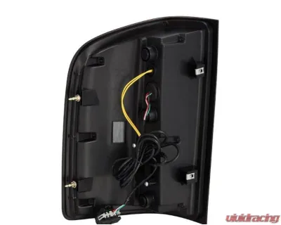 LUXX-Series Taillights (Black Red) Chevrolet 2007-2014 AlphaRex USA - 620000