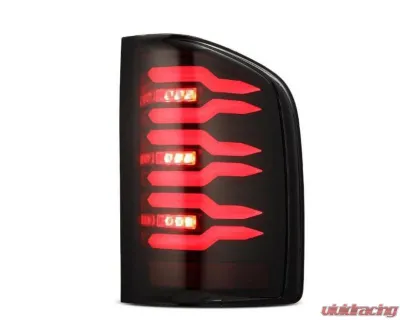 LUXX-Series Taillights (Black Red) Chevrolet 2007-2014 AlphaRex USA - 620000