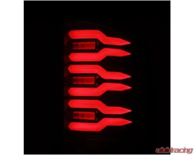 LUXX-Series Taillights (Black Red) Chevrolet 2007-2014 AlphaRex USA - 620000