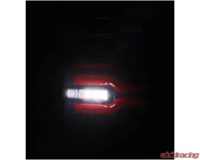 LUXX-Series Taillights (Black Red) Chevrolet 2007-2014 AlphaRex USA - 620000