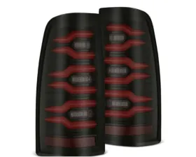 LUXX-Series Taillights (Black Red) AlphaRex USA