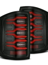LUXX-Series Taillights (Black Red) AlphaRex USA                                     - 620050 - Image 7