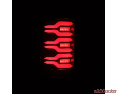 LUXX-Series Taillights (Black Red) AlphaRex USA - 620050