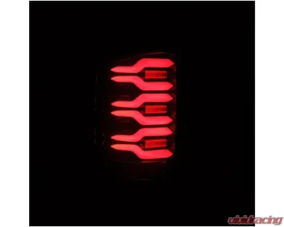 LUXX-Series Taillights (Black Red) AlphaRex USA - 620050