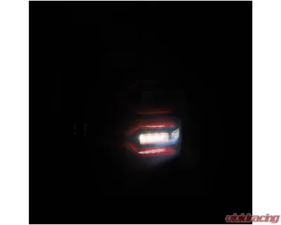 LUXX-Series Taillights (Black Red) AlphaRex USA - 620050