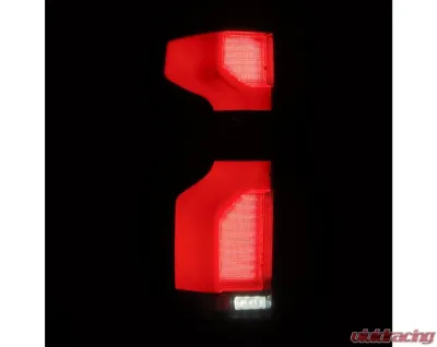 LUXX-Series Taillights (Black Red) Chevrolet 2019-2024 AlphaRex USA - 620068