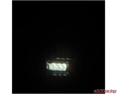 LUXX-Series Taillights (Alpha-Black) Chevrolet Silverado 2019-2024 AlphaRex USA - 620078