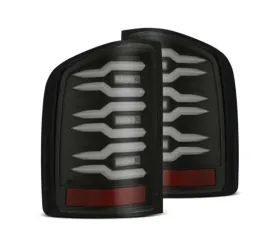 LUXX-Series Taillights (Black) Chevrolet 2007-2014 AlphaRex USA