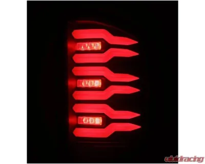 LUXX-Series Taillights (Black) Chevrolet 2007-2014 AlphaRex USA - 620080