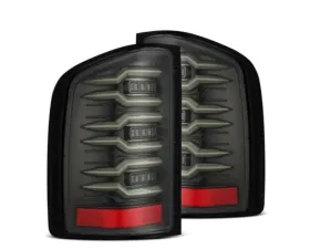 LUXX-Series Taillights (Alpha-Black) Chevrolet 2007-2014 AlphaRex USA