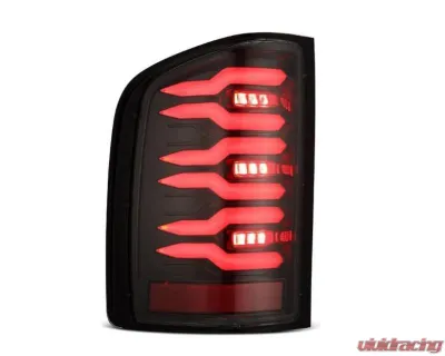 LUXX-Series Taillights (Alpha-Black) Chevrolet 2007-2014 AlphaRex USA - 620090