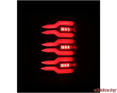 LUXX-Series Taillights (Alpha-Black) Chevrolet 2007-2014 AlphaRex USA - 620090