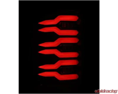 LUXX-Series Taillights (Alpha-Black) Chevrolet 2007-2014 AlphaRex USA - 620090