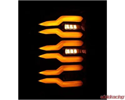 LUXX-Series Taillights (Alpha-Black) Chevrolet 2007-2014 AlphaRex USA - 620090