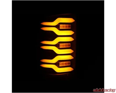 LUXX-Series Taillights (Black) GMC 2014-2018 AlphaRex USA - 630040