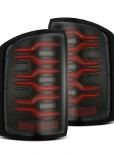 LUXX-Series Taillights (Black Red) GMC 2014-2018 AlphaRex USA                                     - 630050 - Image 6