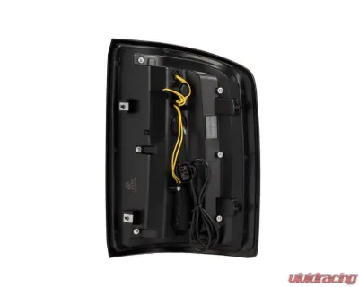 LUXX-Series Taillights (Black Red) GMC 2014-2018 AlphaRex USA - 630050