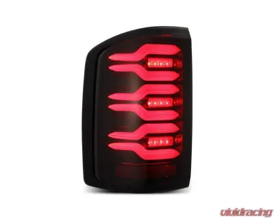 LUXX-Series Taillights (Black Red) GMC 2014-2018 AlphaRex USA - 630050