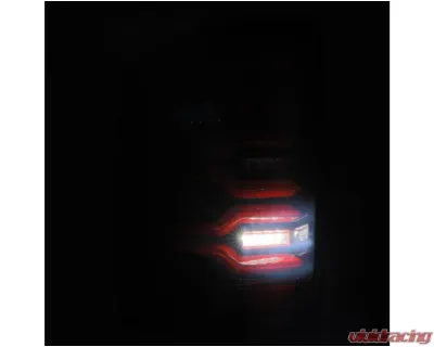 LUXX-Series Taillights (Black Red) GMC 2014-2018 AlphaRex USA - 630050