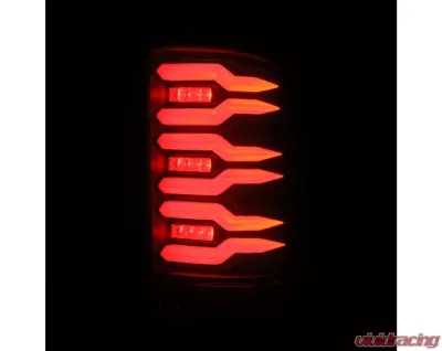 LUXX-Series Taillights (Black) GMC 2007-2014 AlphaRex USA - 630060