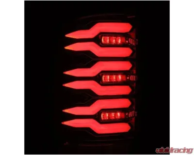 LUXX-Series Taillights (Alpha-Black) GMC 2007-2014 AlphaRex USA - 630070