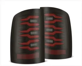 LUXX-Series Taillights (Black Red) GMC 2007-2014 AlphaRex USA