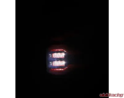 LUXX-Series Taillights (Black Red) AlphaRex USA - 640002