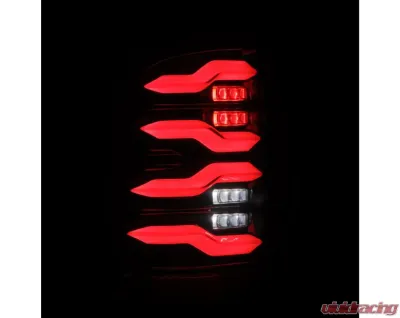 LUXX-Series Taillights (Black) Dodge | Ram 2009-2020 AlphaRex USA - 640004