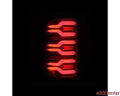 LUXX-Series Taillights (Black) Ram 1500 2019-2024 AlphaRex USA - 640040