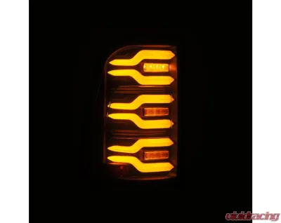 LUXX-Series Taillights (Black) Ram 1500 2019-2024 AlphaRex USA - 640040