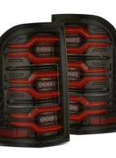 LUXX-Series Taillights (Black Red) Ram 1500 2019-2024 AlphaRex USA                                     - 640050 - Image 6