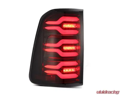 LUXX-Series Taillights (Black Red) Ram 1500 2019-2024 AlphaRex USA - 640050