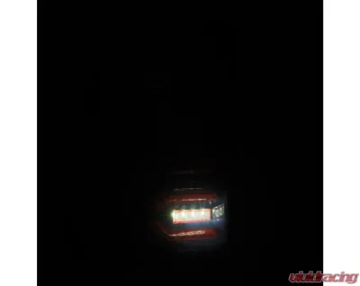 LUXX-Series Taillights (Black Red) Ram 1500 2019-2024 AlphaRex USA - 640050