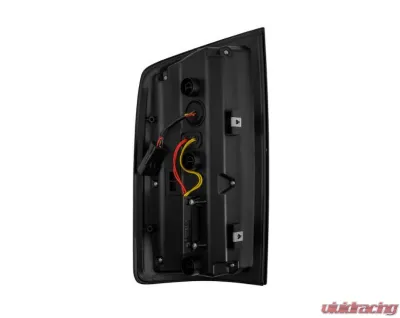 LUXX-Series Taillights (Black Red) Dodge 2002-2006 AlphaRex USA - 641030