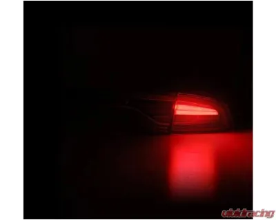 NOVA-Series Prismatic LED Taillights (Black) Dodge Charger 2015-2023 AlphaRex USA - 642012
