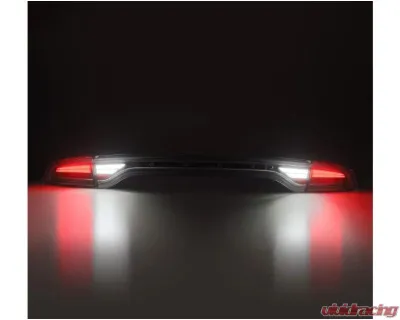 NOVA-Series Prismatic LED Taillights (Alpha-Black) Dodge Charger 2015-2023 AlphaRex USA - 642022