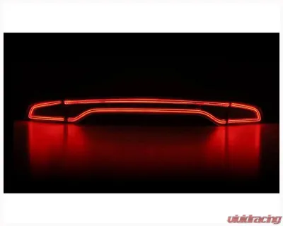 NOVA-Series Prismatic LED Taillights (Smoke) Dodge Charger 2015-2023 AlphaRex USA - 642040